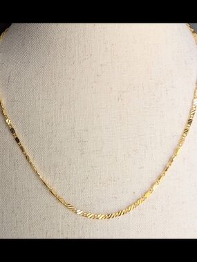 18" Gold necklace - Gold-plated 💎⚜️💎